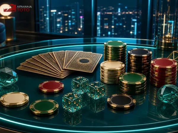 Tampilan permainan jackpot keenam